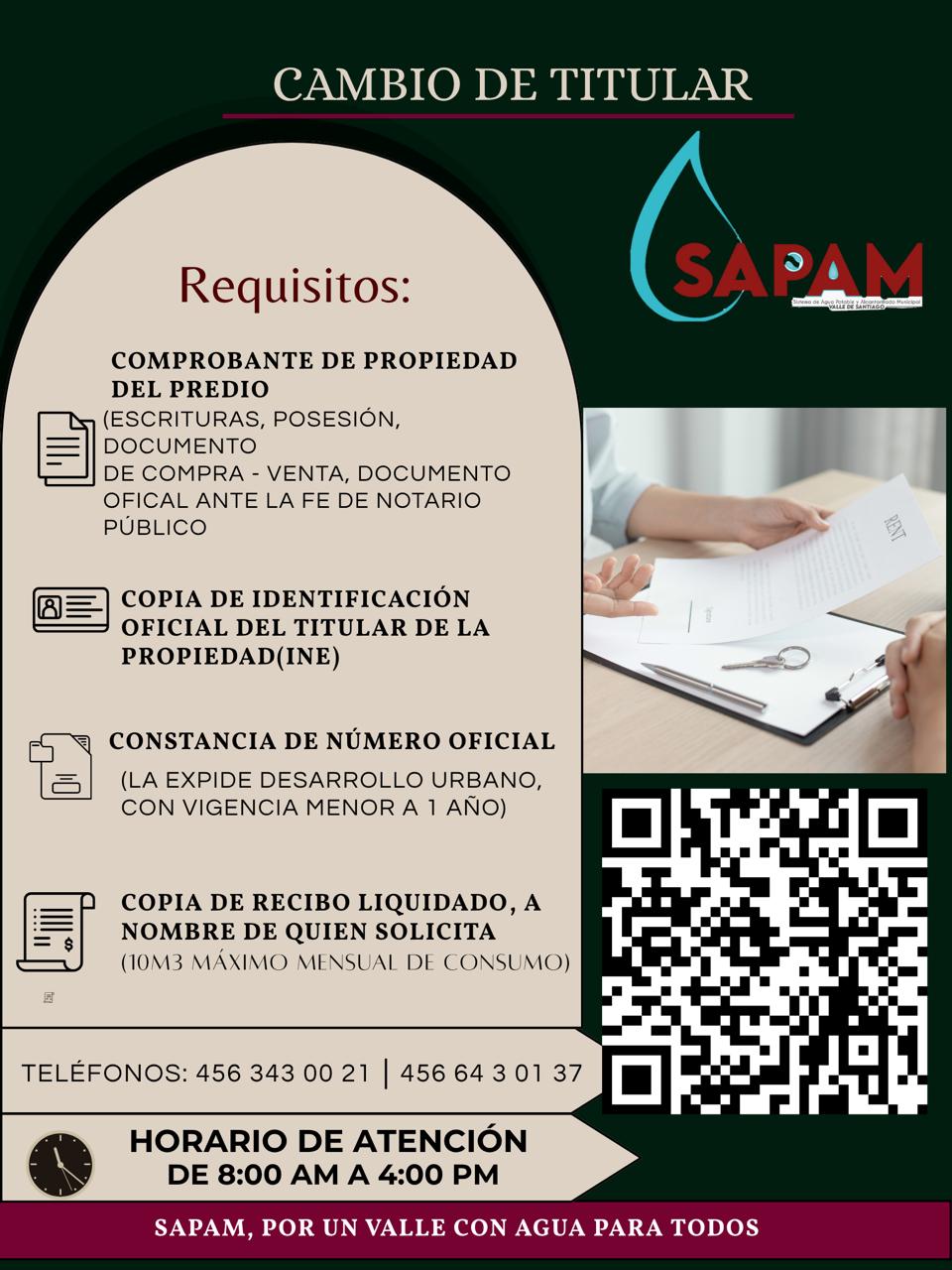 Cambio de titular